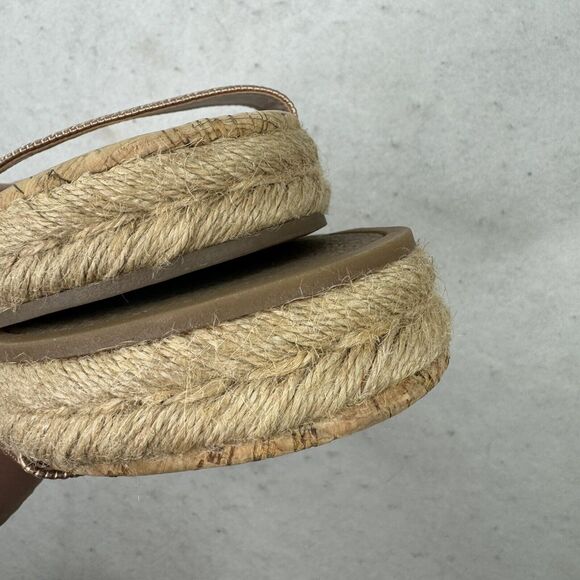 Circus Sam Edelman Maypol Rose Gold Espadrille Sandal Shoe‎ Women’s Size 10 - Picture 8 of 12